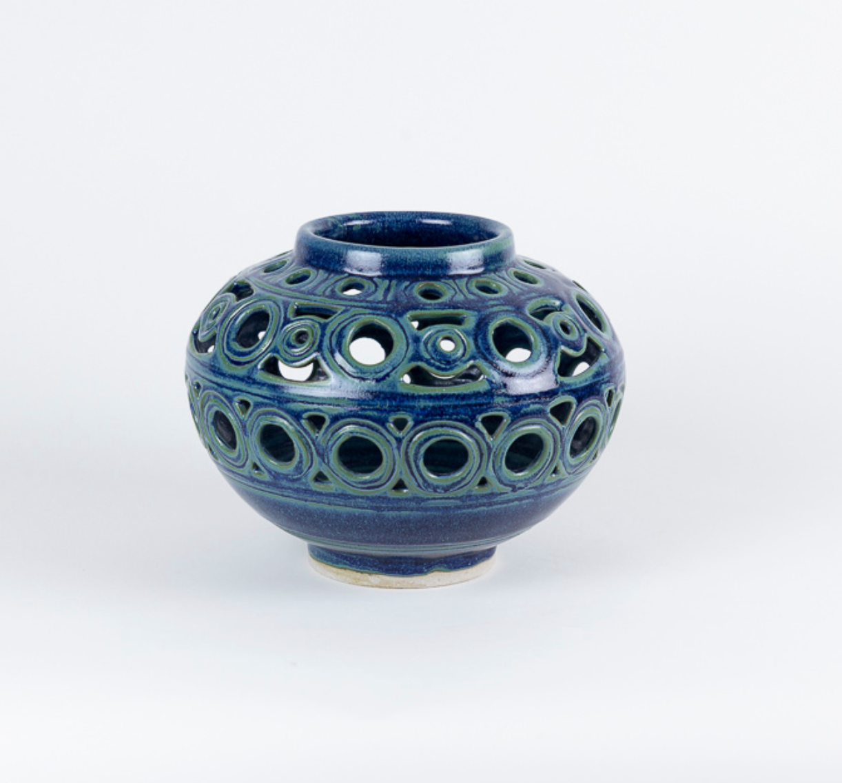 Decorative Large Luminary- Blue